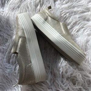 Marc Fisher LTD platform slip on sneakers